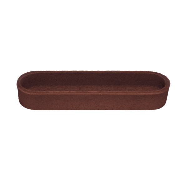 Base Chocolate Oval Éclair Gourmet 12 x 3,5 cm